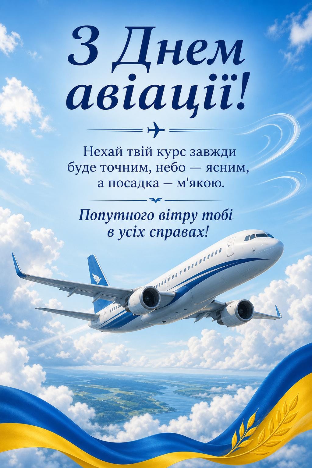 З Днем авіації України