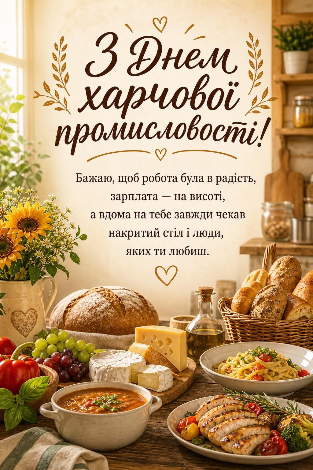 З Днем харчової промисловості