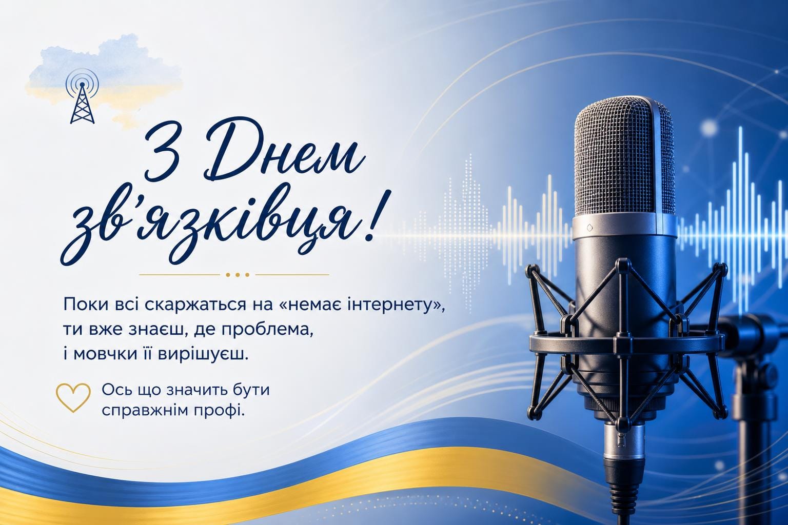 З Днем працівників радіо, телебачення та зв'язку