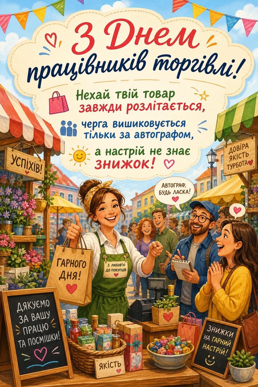 З Днем працівників торгівлі