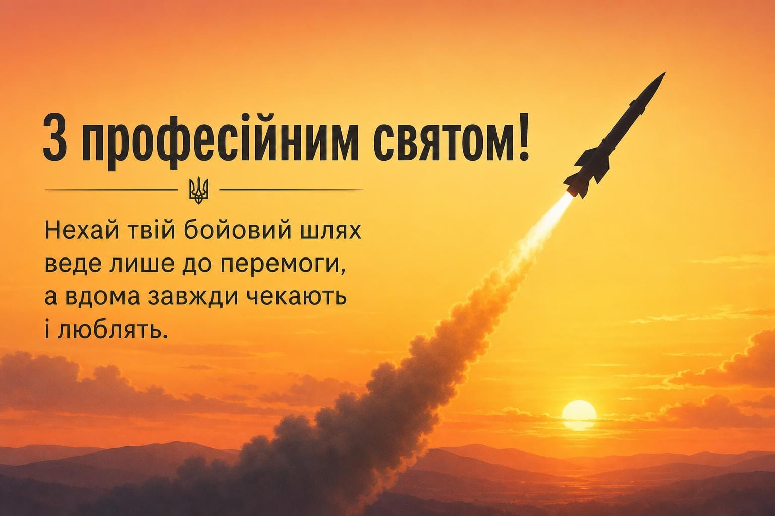 З Днем ракетних військ і артилерії