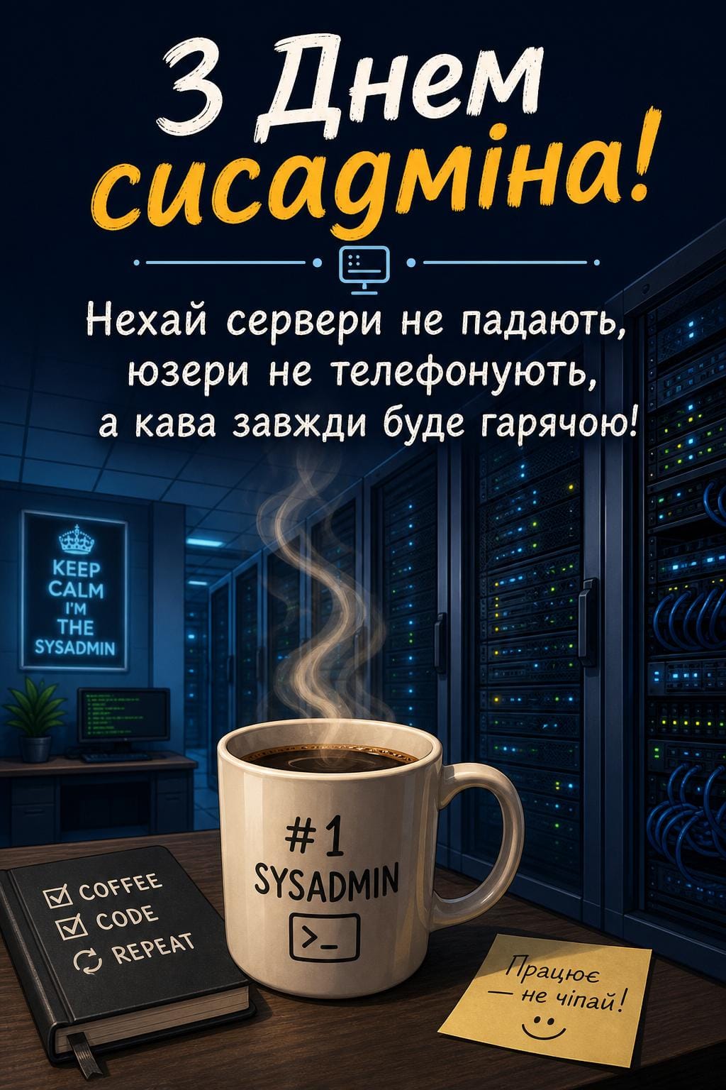 З Днем системного адміністратора