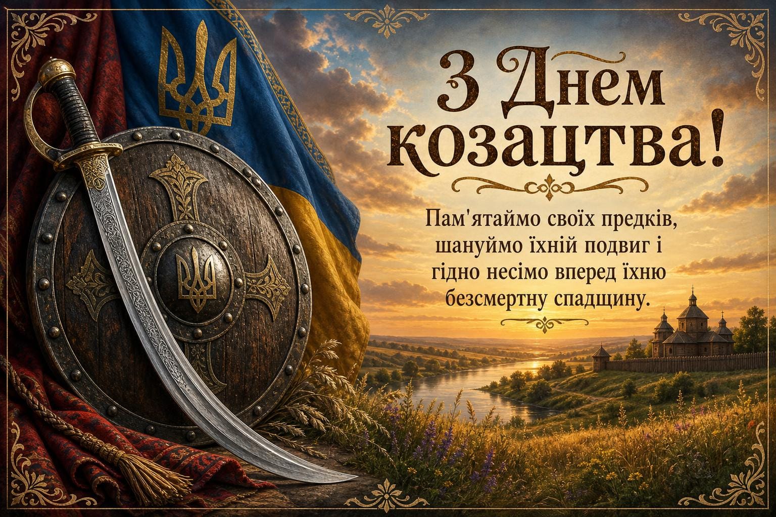 З Днем козацтва