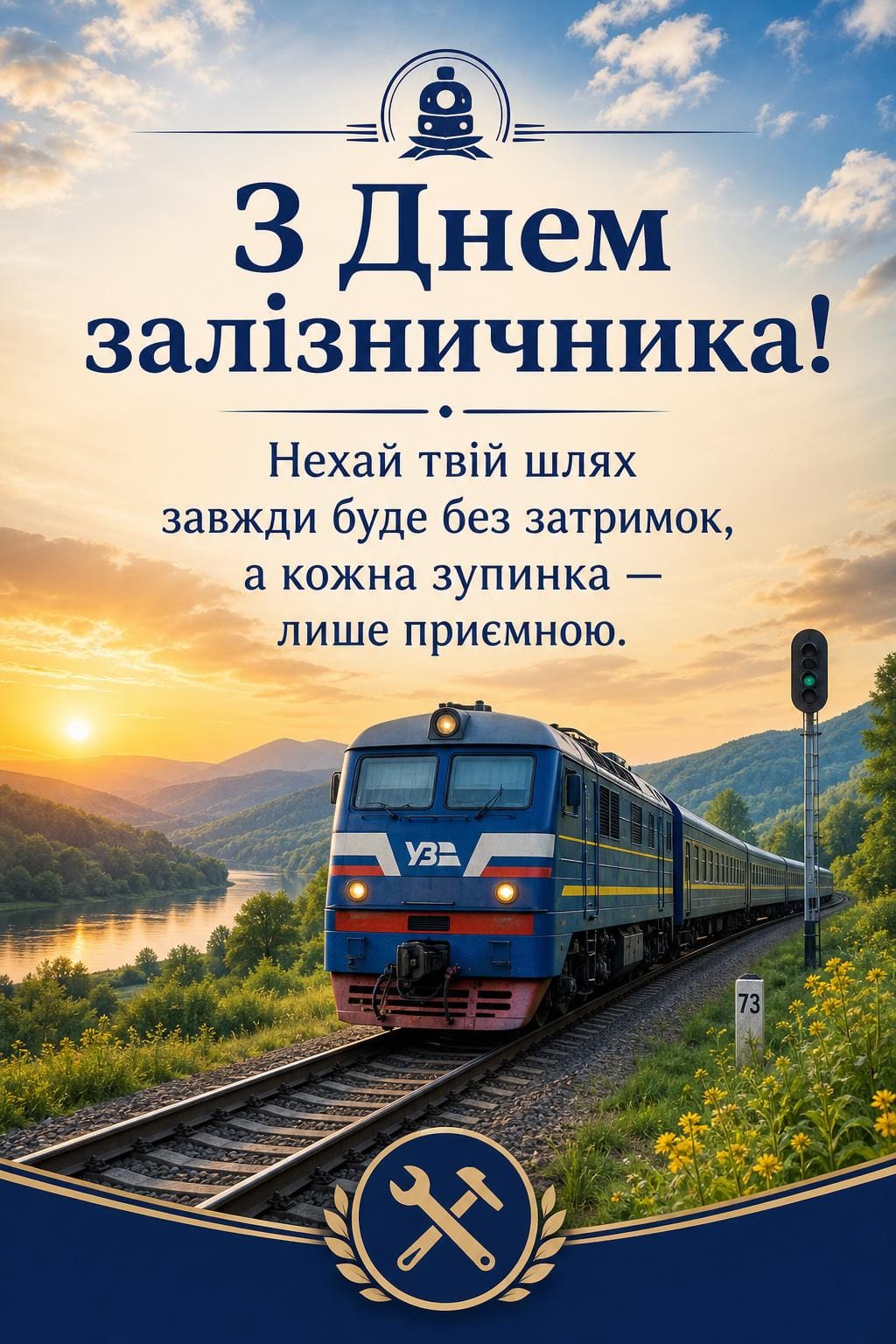 З Днем залізничника