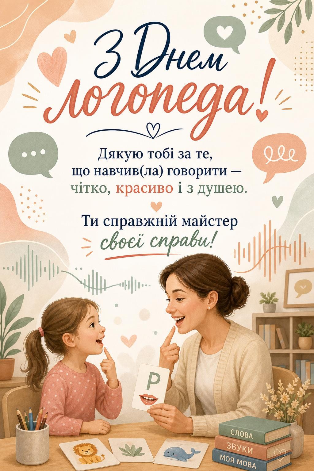 З Міжнародним днем логопеда