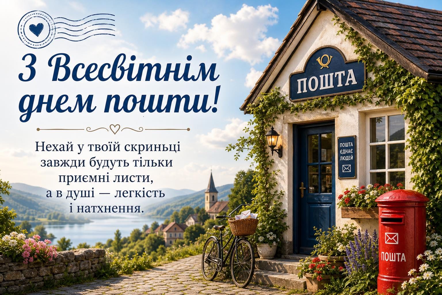 З Всесвітнім днем пошти