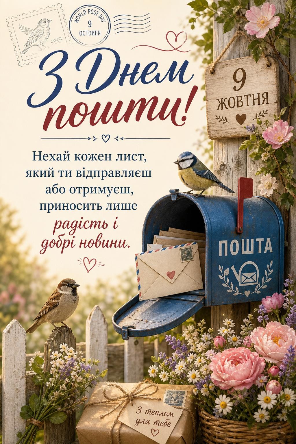 З Всесвітнім днем пошти